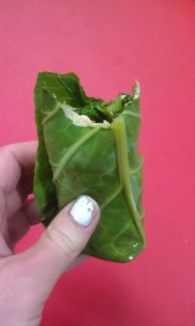 My super yummy wrap! :)
